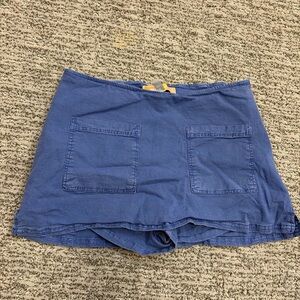 Urban Outfitters Blue Women's Skorts with Pockets